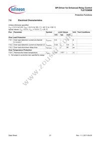 TLE7236EMXUMA1 Datasheet Page 22