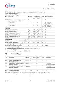 TLE7239GSFUMA1 Datasheet Page 11