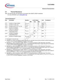 TLE7239GSFUMA1 Datasheet Page 12