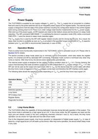 TLE7239GSFUMA1 Datasheet Page 13