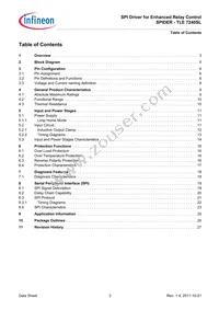 TLE7240SL Datasheet Page 2