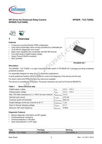 TLE7240SL Datasheet Page 3