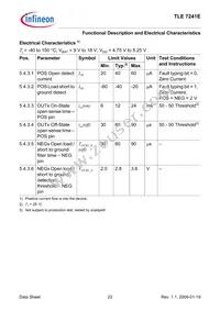 TLE7241EXUMA2 Datasheet Page 23