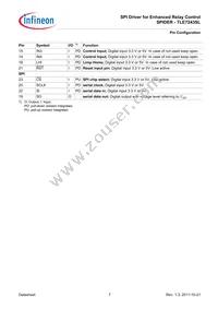 TLE7243SLXUMA2 Datasheet Page 7