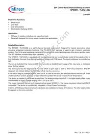 TLE7244SL Datasheet Page 4