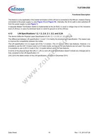 TLE72592GEXUMA1 Datasheet Page 15