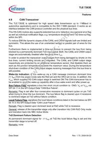 TLE7263E Datasheet Page 18