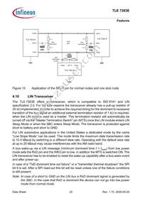 TLE7263E Datasheet Page 20