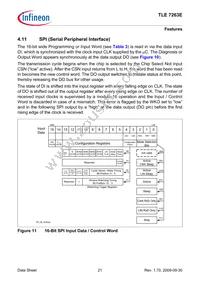 TLE7263E Datasheet Page 21