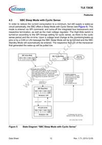 TLE7263EXUMA2 Datasheet Page 12