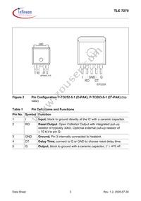 TLE7270DNTMA1 Datasheet Page 3