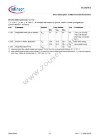 TLE72782GV26XUMA1 Datasheet Page 13