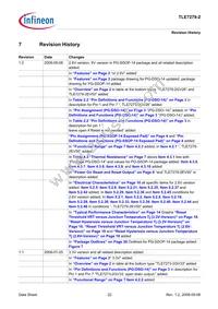 TLE72792GV26XUMA1 Datasheet Page 22