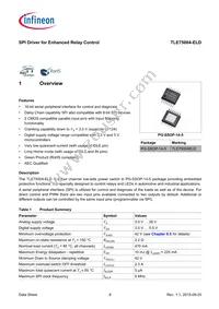 TLE75004ELDXUMA1 Datasheet Page 6