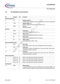 TLE75004ELDXUMA1 Datasheet Page 12