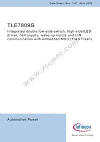 TLE7809G Datasheet Cover