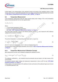 TLE7809G Datasheet Page 17