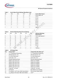 TLE7809G Datasheet Page 22