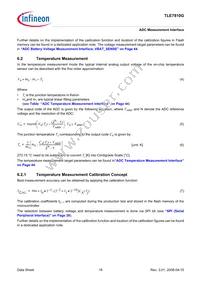 TLE7810GXUMA1 Datasheet Page 18