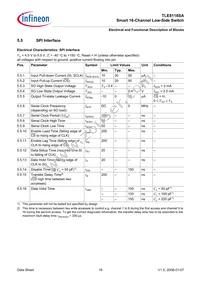 TLE8116SA Datasheet Page 18