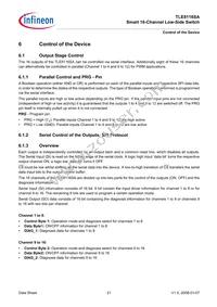 TLE8116SA Datasheet Page 21