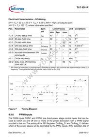 TLE8201RAUMA1 Datasheet Page 22