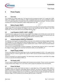 TLE82452SAAUMA1 Datasheet Page 13