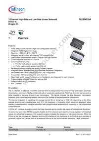 TLE82453SAAUMA1 Datasheet Page 4