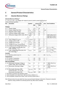 TLE8261-2E Datasheet Page 16