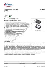 TLE8261EXUMA1 Datasheet Page 4