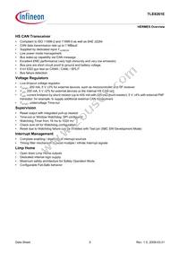 TLE8261EXUMA1 Datasheet Page 5