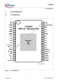 TLE8261EXUMA1 Datasheet Page 7