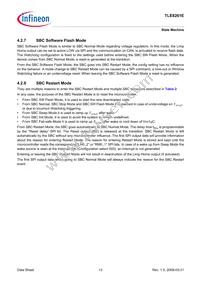 TLE8261EXUMA1 Datasheet Page 13