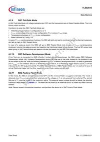 TLE8261EXUMA1 Datasheet Page 15