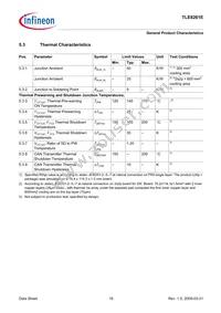 TLE8261EXUMA1 Datasheet Page 18