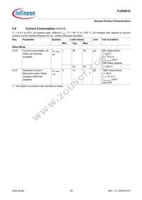 TLE8261EXUMA1 Datasheet Page 20