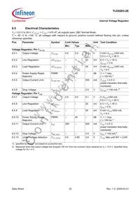 TLE82632EXUMA1 Datasheet Page 23