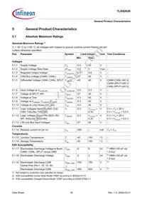 TLE8263EXUMA1 Datasheet Page 16