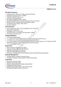 TLE82642EXUMA3 Datasheet Page 5