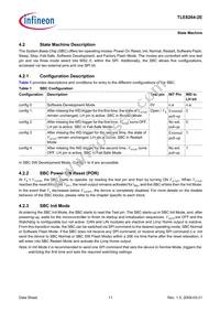 TLE82642EXUMA3 Datasheet Page 11
