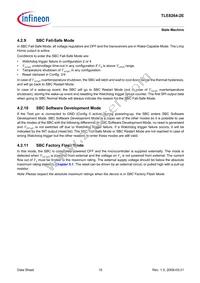 TLE82642EXUMA3 Datasheet Page 15