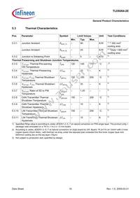 TLE82642EXUMA3 Datasheet Page 18