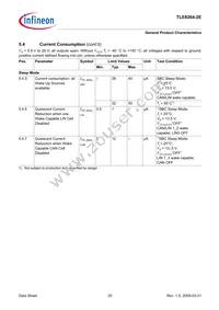 TLE82642EXUMA3 Datasheet Page 20