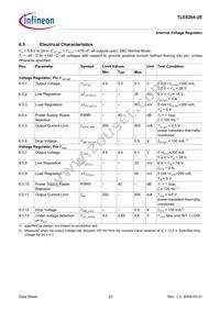 TLE82642EXUMA3 Datasheet Page 23