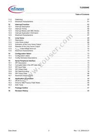TLE8264EXUMA4 Datasheet Page 3