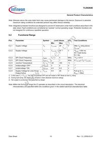 TLE8264EXUMA4 Datasheet Page 19