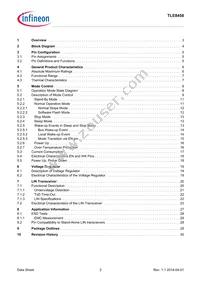 TLE8458GUV33XUMA1 Datasheet Page 2