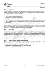 TLE8458GUV33XUMA1 Datasheet Page 13