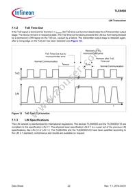 TLE8458GUV33XUMA1 Datasheet Page 22