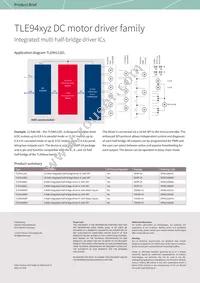 TLE94106ELXUMA1 Datasheet Page 2